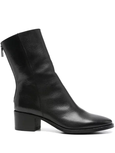 Botine Pantanetti din piele negru