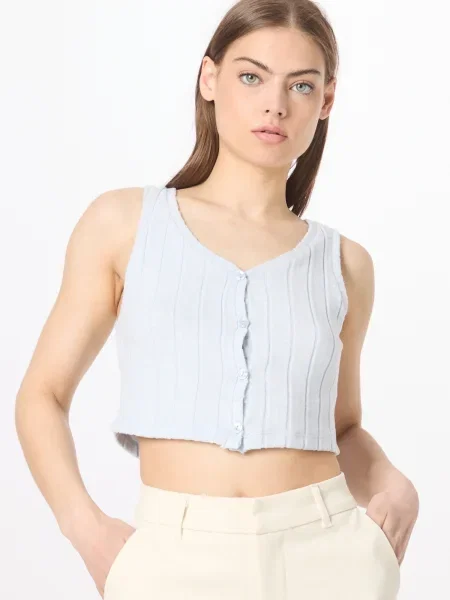 ABOUT YOU Top Dilane pastel albastru