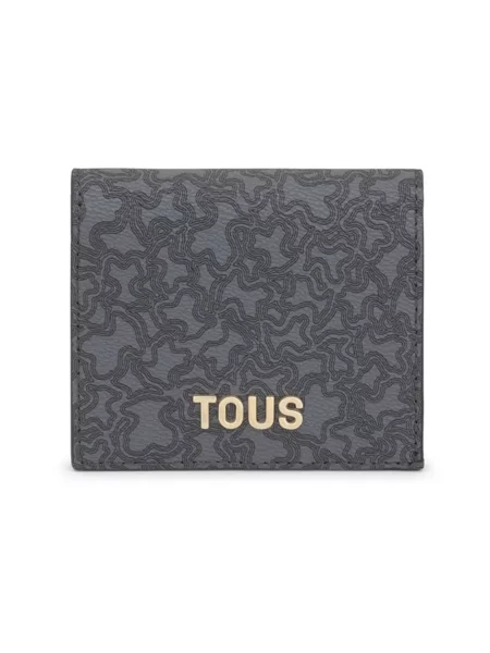 Tous portfel KAOS MINI LINES szary