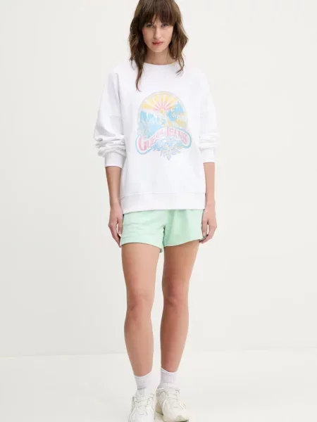 Кофта Guess Jeans з принтом білий