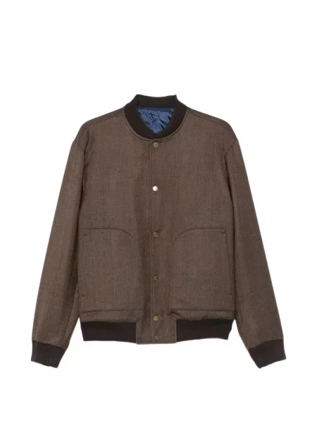 Bomber bunda Officina Sartoriale hnedá
