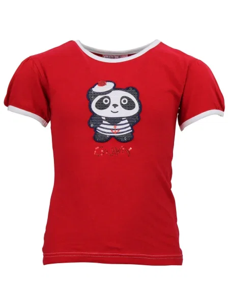 Tricou copii Miss Girly roșu