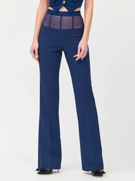 Брюки Elisabetta Franchi синие
