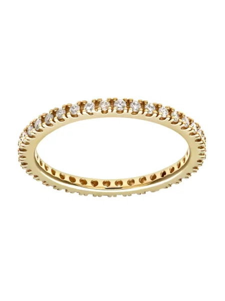 DIAMANT LETERNEL Prsteň Eternity-Ring aus Gelbgold mit Diamant zlatá