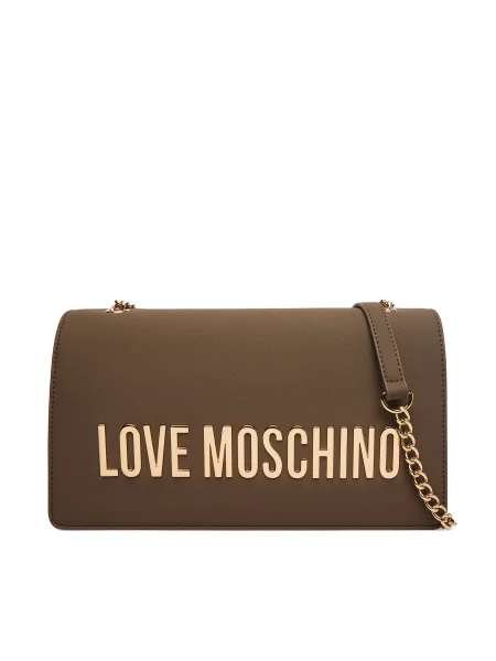 Geantă LOVE MOSCHINO maro