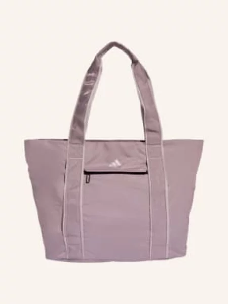Torba tote z nadrukiem z logo model ‘Yoga’ Adidas różowa