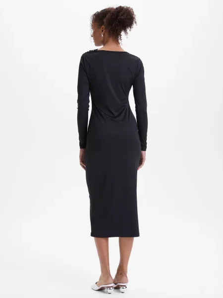 Rochie midi Orsay până la genunchi negru