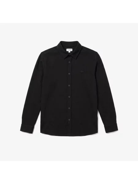 Lacoste Koszula Z Długim Rękawem czarna