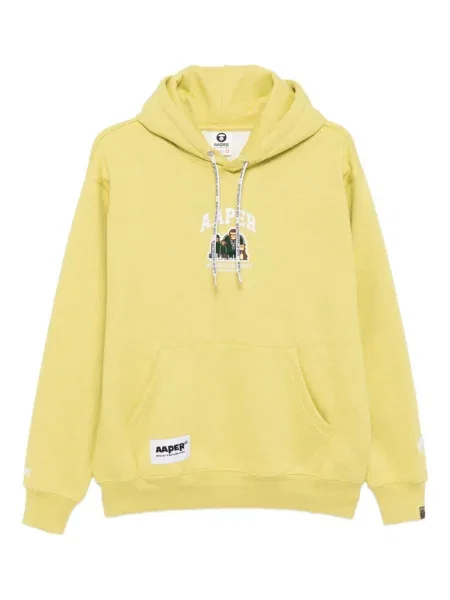 Hanorac cu glugă Aape By A Bathing Ape galben