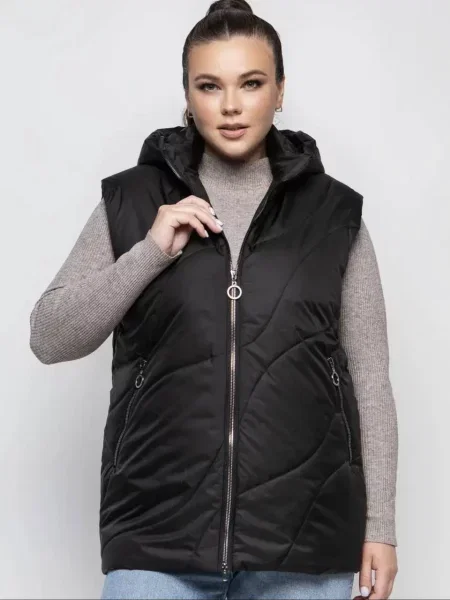 Жилет з утеплювачем UVENTUM чорний