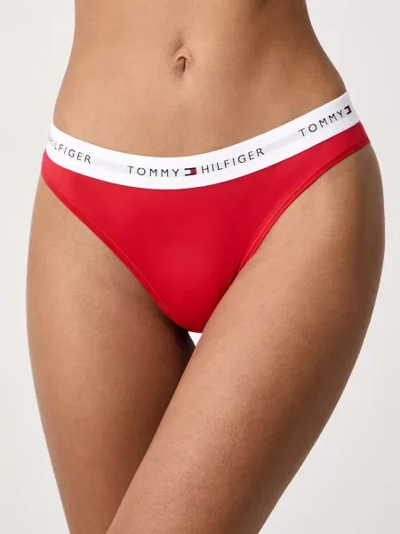 Tommy Hilfiger nohavičky dámske červená