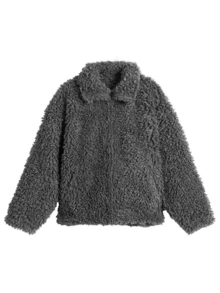 Kurtka Acne Studios polarowa chunky szara