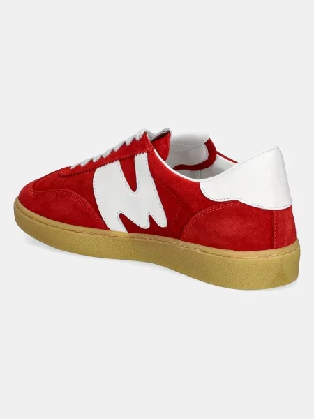 MSGM sneakers din piele intoarsă rosu
