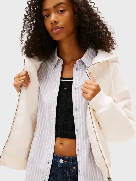 Толстовка Tommy Jeans біла
