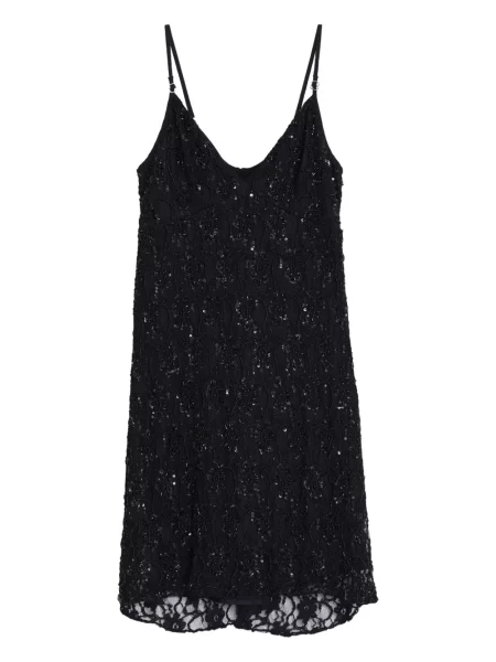 Rochie mini Amir Slama cu paiete de costum negru