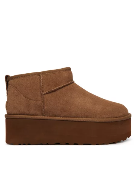 UGG Škornji Classic Ultra Mini bronasta rjava