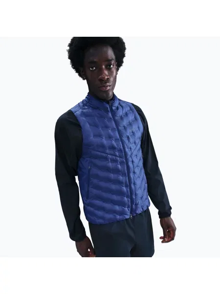 Vestă de alergare pentru bărbați Nike Therma-FIT ADV Repel AeroLoft blue void albastru