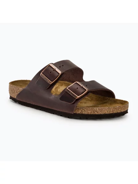 Šľapky Birkenstock hnedá