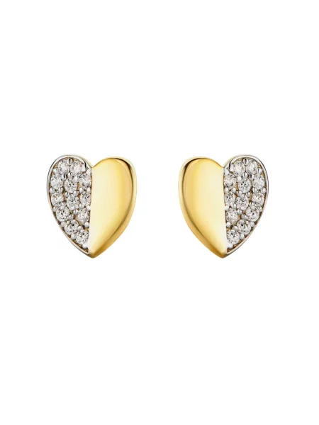 DIAMANT LETERNEL Fülbevalók Ohrringe aus Gelbgold' sárga