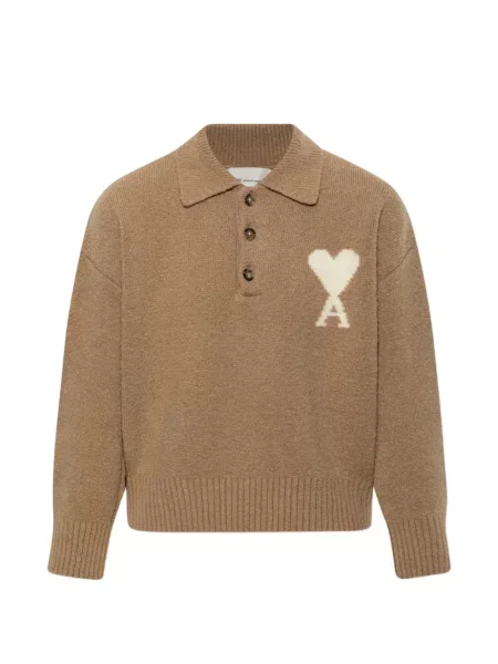 Tricou polo Ami Paris maro