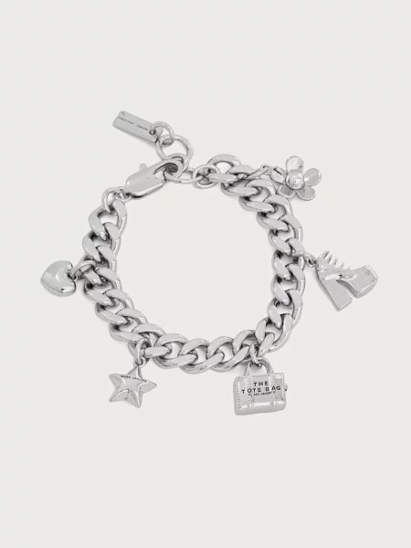 MARC JACOBS zapestnica posrebrena MINI ICON