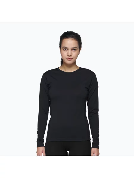 Bluză termoactivă pentru femei Devold Breeze Merino black negru