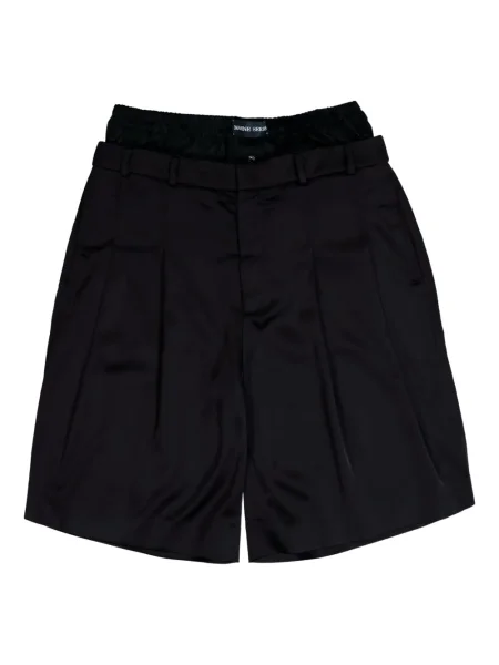 Шорти Marine Serre с драперии черно