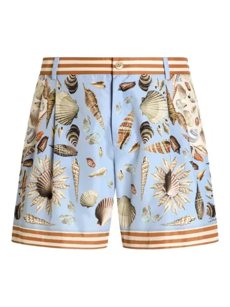 Pantaloni scurți Dolce & Gabbana cu imagine albastru
