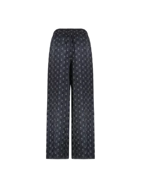 Spodnie Tory Burch niebieskie