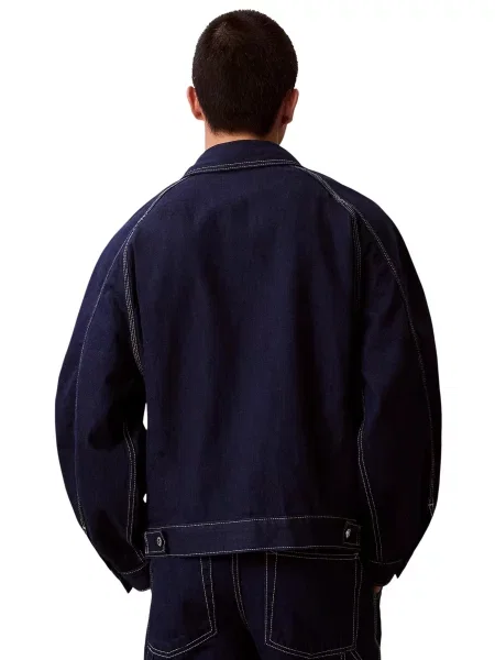 Kavbojke Calvin Klein modra