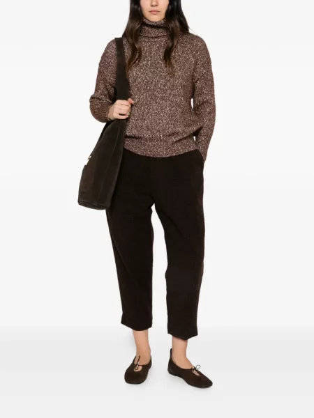 Pantaloni Casey Casey maro