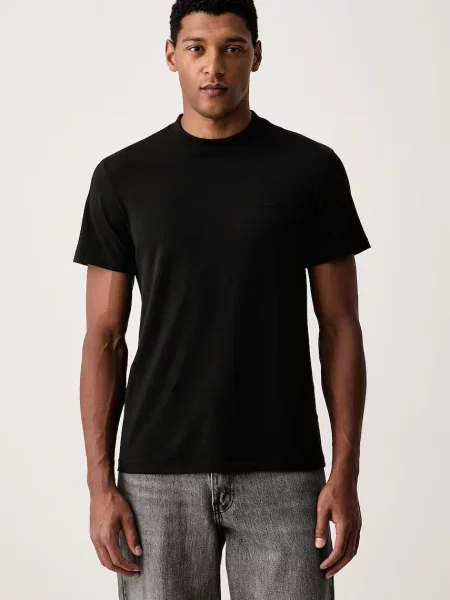 Lacoste tricou pentru bărbați cu negru