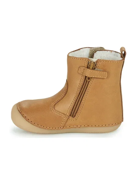 Pantofi copii Kickers maro
