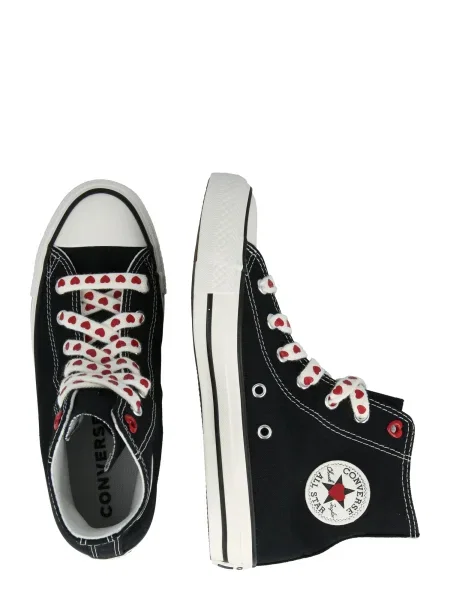 Tornacipő Converse Chuck Taylor All Star Hearts fekete