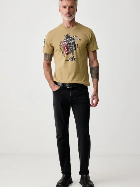 Alpha Industries tričko pánske Black Devils čierna
