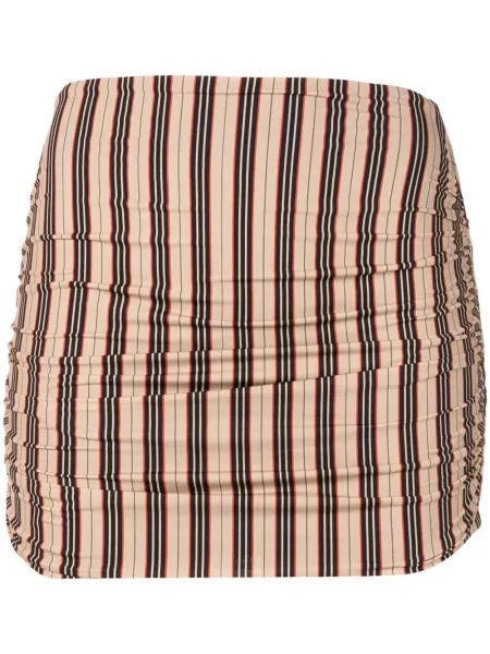 Fusta mini Amir Slama cu dungi cu imagine