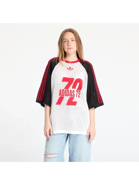 Тениска adidas Originals Jersey дамска бяло