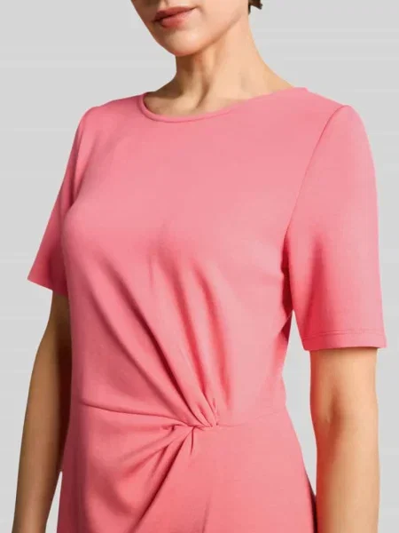 Sukienka midi o kroju regular fit z wiązanym detalem Tom Tailor