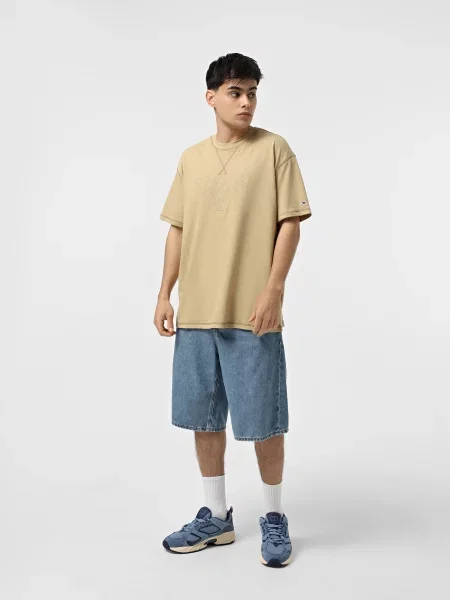 Джинсовые шорты Calvin Klein Jeans из лиоцела синие