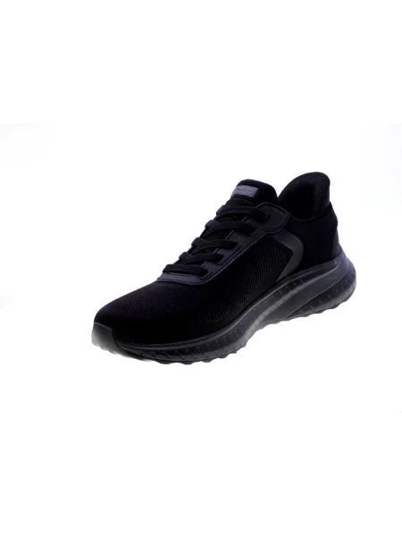 SKECHERS Rövid szárú sportcipők BOB SQUAD CHAOS SOLID STEP' fekete