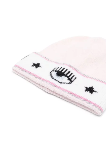 Czapka dziecięca Chiara Ferragni różowa