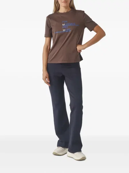 Tricou Max Mara cu imagine maro