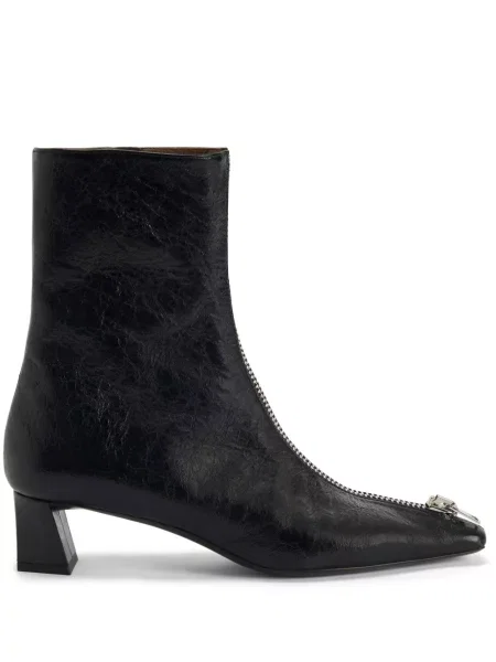 Cizme scurte Giuseppe Zanotti din piele negru