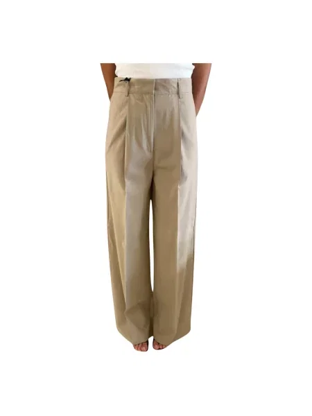 Spodnie palazzo Marsem beżowe