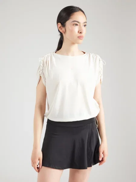 Dámske bežecké tričko ASICS Nagino Run Adjustable Top birch heather béžová