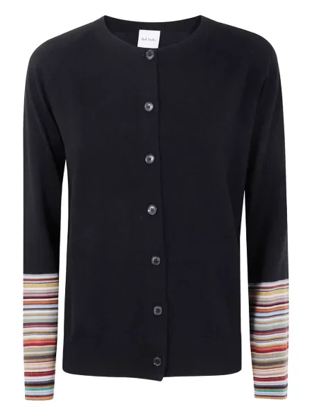 Cardigan Paul Smith cu dungi negru
