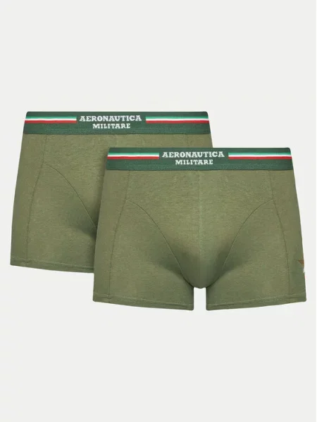 Boxerky Aeronautica Militare Trunk 2 páry military khaki