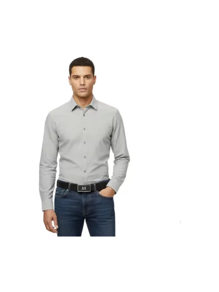 Armani Exchange Pasek czarny