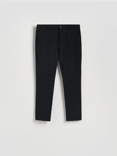 Reserved Pantaloni chino slim fit negru
