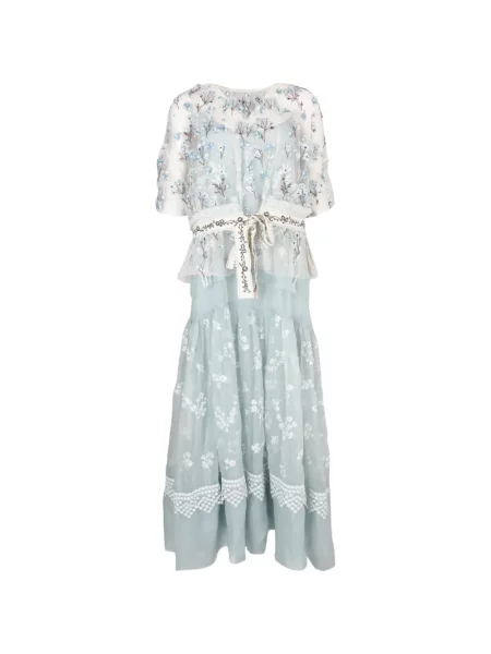 Rochie Biyan din tul albastru